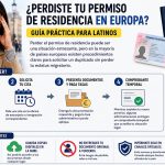 Qué hacer si pierdes tu permiso de residencia en Europa: guía práctica para latinos