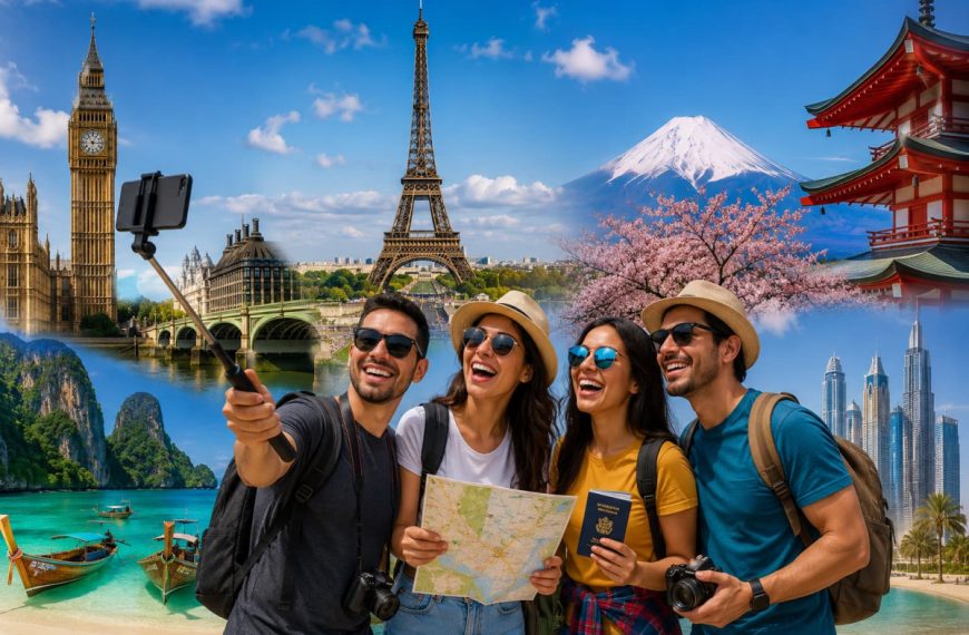 Crecen los viajes de los latinos al exterior: Europa y Asia lideran las preferencias para 2026