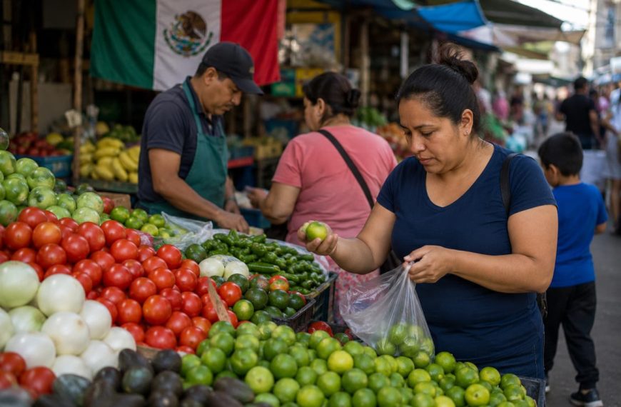 Inflación en México continúa bajando y beneficia a millones de familias