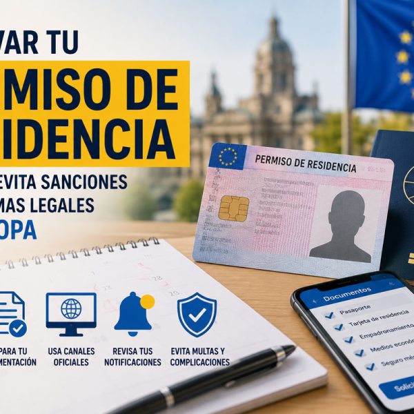 Renovar el permiso de residencia a tiempo evita&hellip;