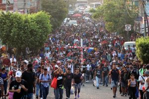 Nueva caravana de 800 migrantes parte de México:&hellip;