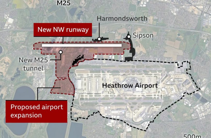 Nuevos planes para una tercera pista en aeropuerto de Heathrow.