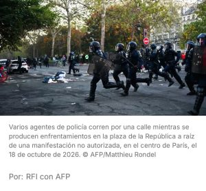 Francia: cuando las redes convierten la protesta en&hellip;