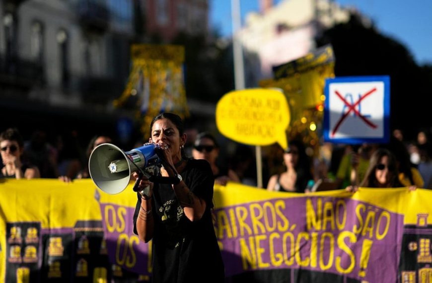 Portugal: miles de personas protestan contra la crisis de vivienda y los alquileres desbordados