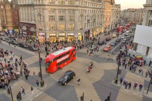 LLega peatonalizacion de Oxford Street en Londres.